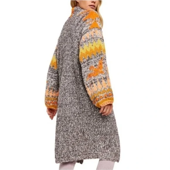 Free People Birds of a Feather Knit Boho Cardigan Size‎ XS/S
